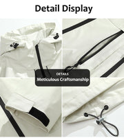 Unisex Hooded Waterproof Jacket - Sidiou Group