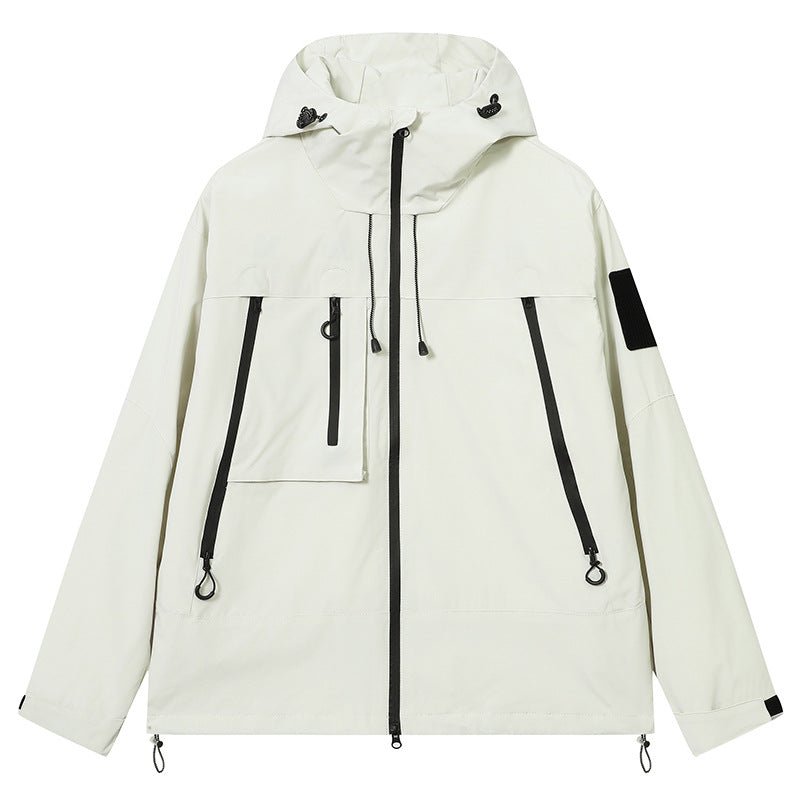 Unisex Hooded Waterproof Jacket - Sidiou Group
