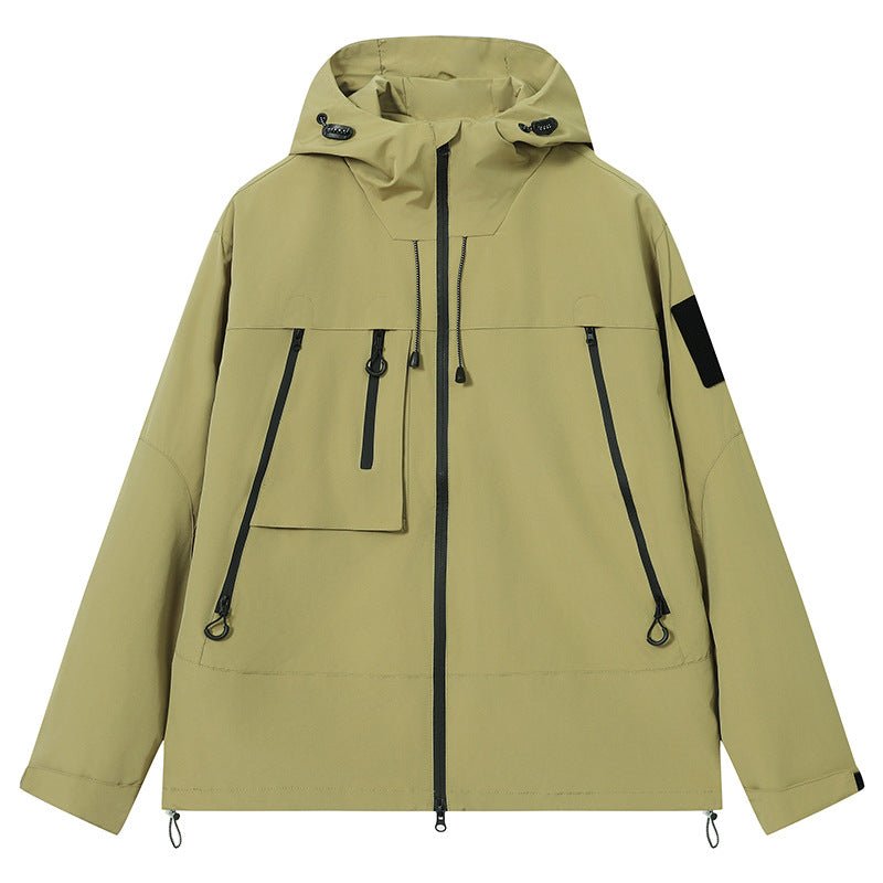 Unisex Hooded Waterproof Jacket - Sidiou Group
