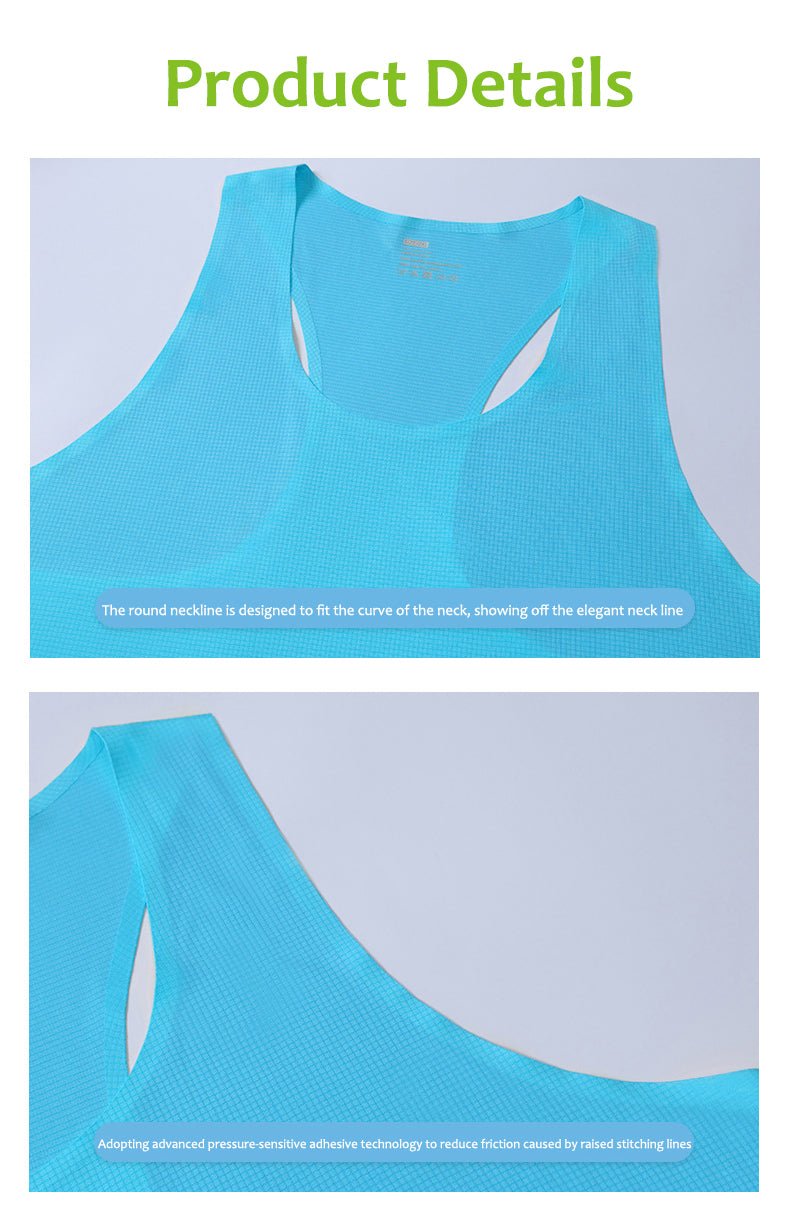 Unisex Quick - drying Marathon Sleeveless Vest - Sidiou Group