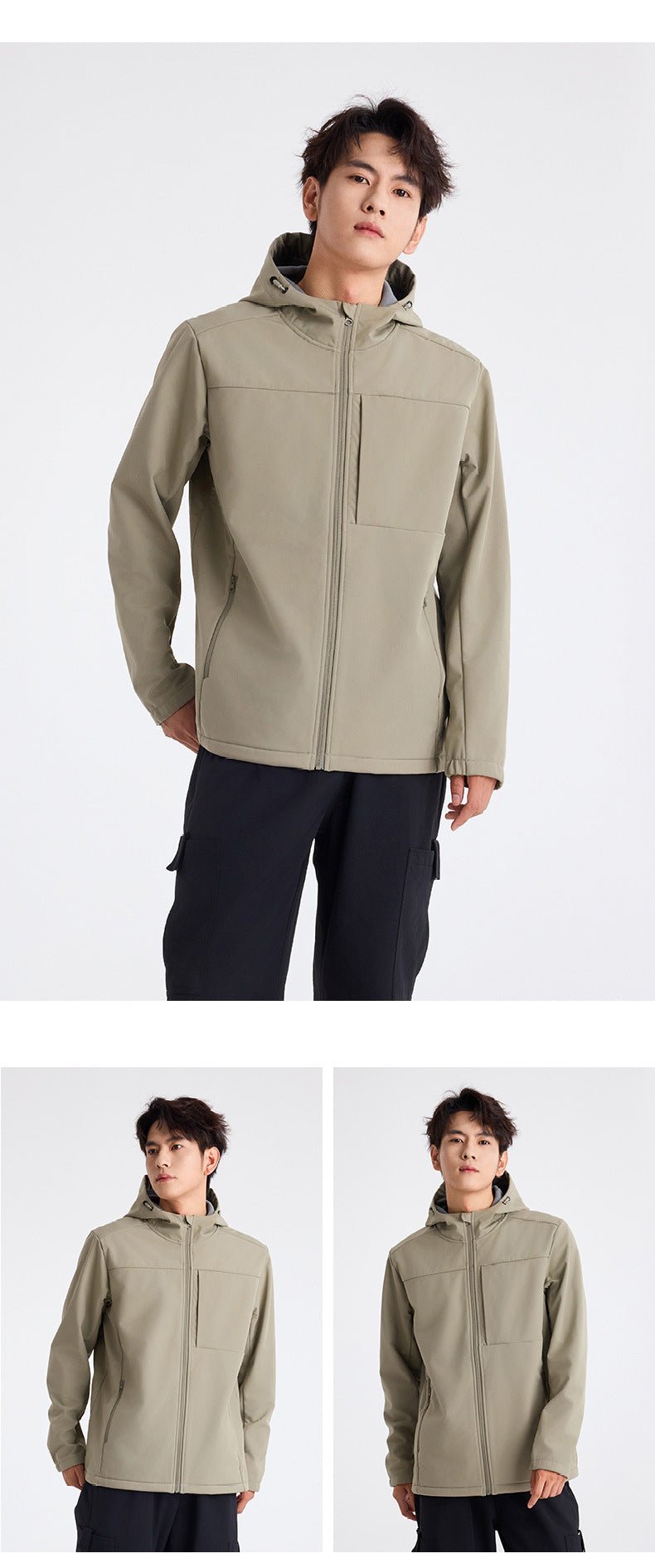 Unisex Softshell Hiking Jacket - Sidiou Group