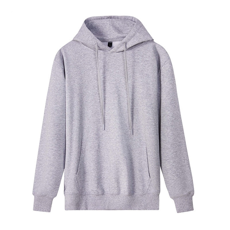 Unisex Sports Drawstring Cotton Pullover Hoodie - Sidiou Group