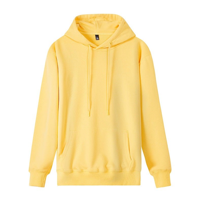 Unisex Sports Drawstring Cotton Pullover Hoodie - Sidiou Group