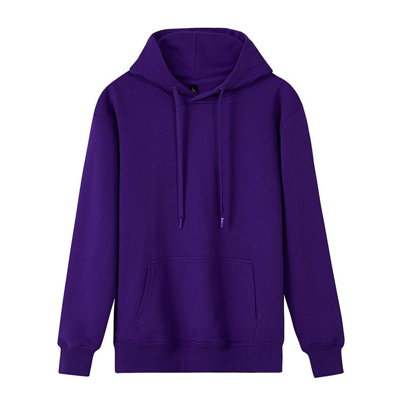 Unisex Sports Drawstring Cotton Pullover Hoodie - Sidiou Group
