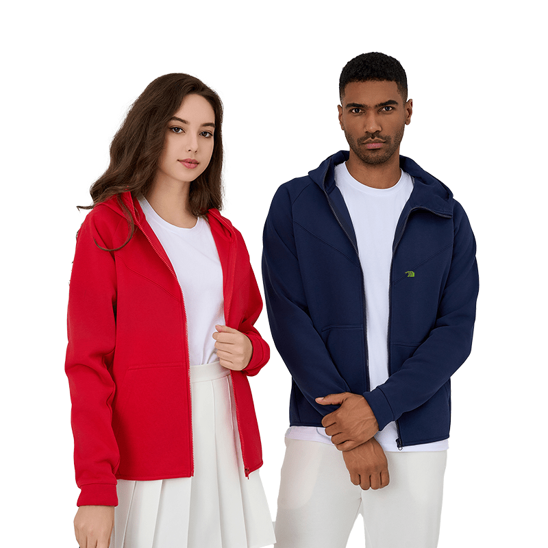 Unisex Sports Zip - up Hoodie - Sidiou Group