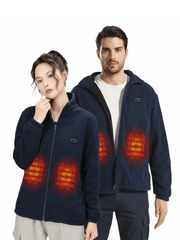 Dual Control 5 Area Heated Fleece Jacket