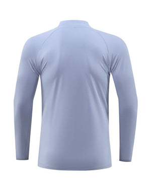 mens rear UPF 100+ Quarter Zip Sweatshirt 