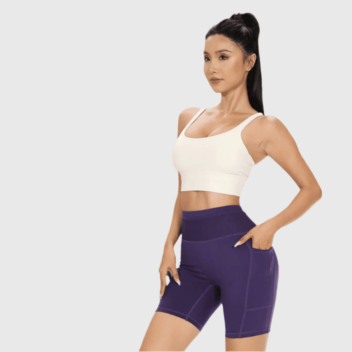 UPF 50+ Compression Sports Shorts - Sun Protection Clothing