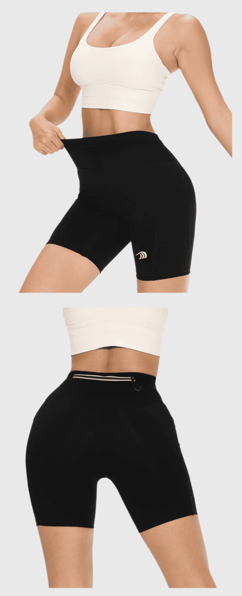 UPF 50+ Compression Sports Shorts - Sun Protection Clothing