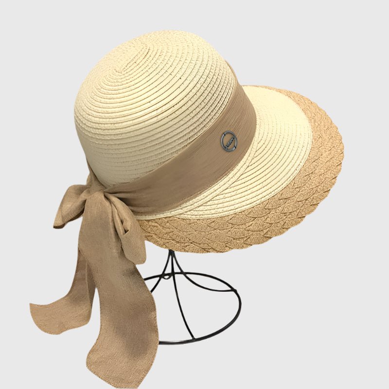 UPF 50+ French Straw Hat - Sun Protection Clothing