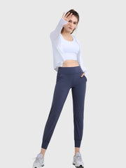 UPF 50+ Hooded Cropped Shirt - Sun Protection Clothing