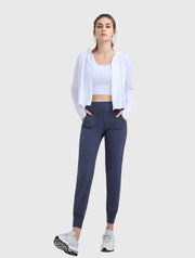 UPF 50+ Hooded Cropped Shirt - Sun Protection Clothing