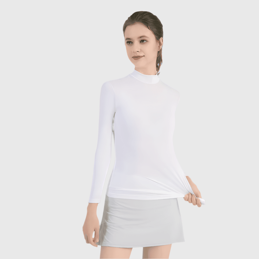UPF 50+ Long Sleeve Golf Shirt - Sun Protection Clothing