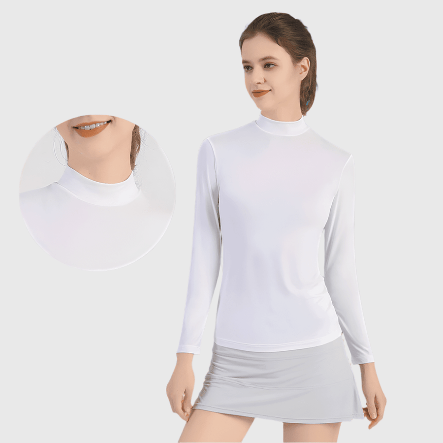 UPF 50+ Long Sleeve Golf Shirt - Sun Protection Clothing