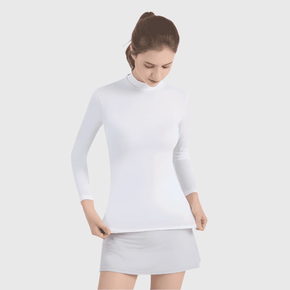 UPF 50+ Long Sleeve Golf Shirt - Sun Protection Clothing