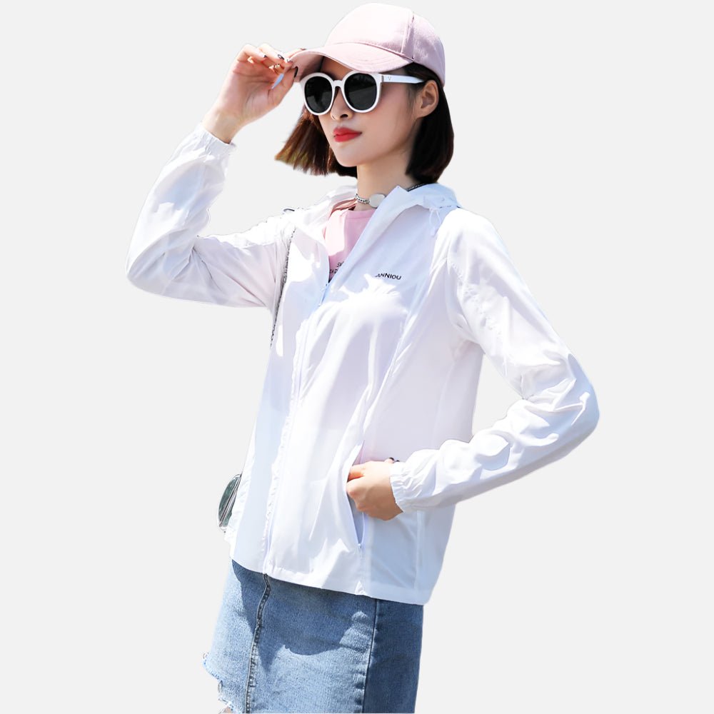 UPF50+ Adjustable Lightweight Sun Protection Jacket - Sidiou Group