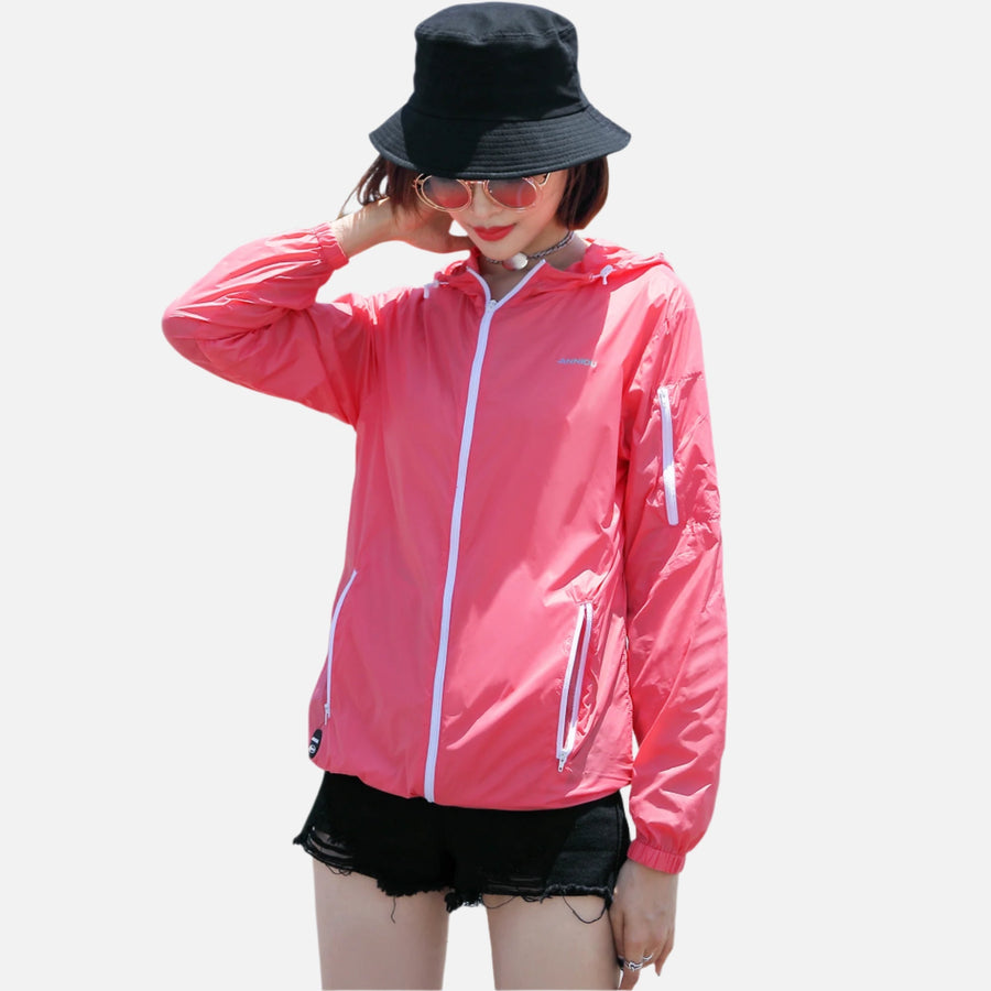 UPF50+ Adjustable Lightweight Sun Protection Jacket - Sidiou Group