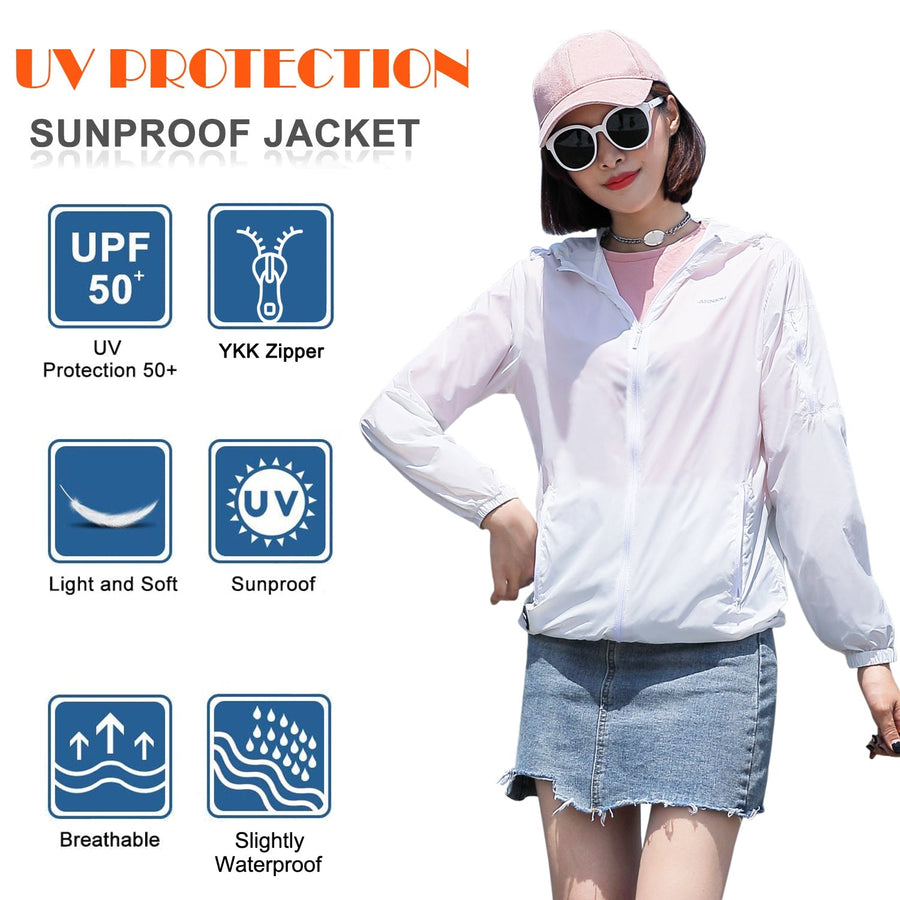 UPF50+ Adjustable Lightweight Sun Protection Jacket - Sidiou Group