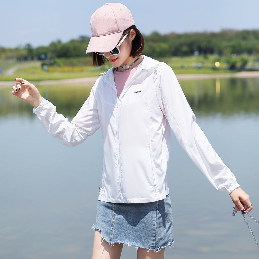 UPF50+ Adjustable Lightweight Sun Protection Jacket - Sidiou Group