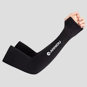 black UPF50+ Cooling Arm Sleeves