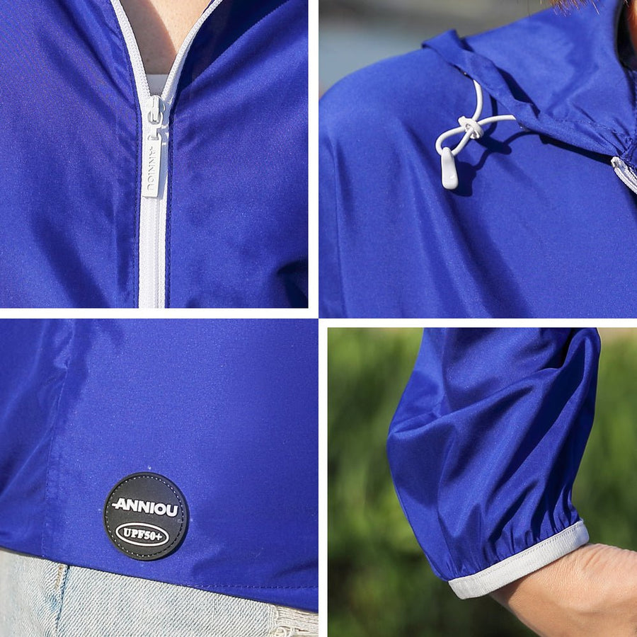 UPF50+ Smooth Zipper Quick Dry Sports Jacket - Sidiou Group