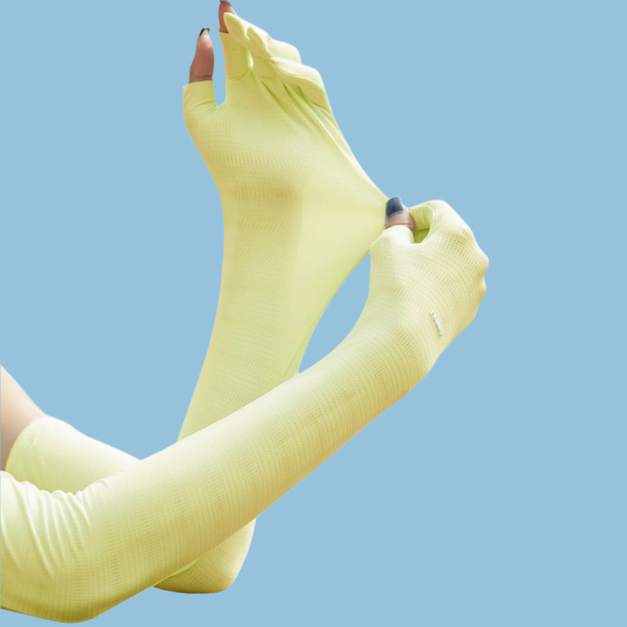 UPF50+ UV Cooling Ice Silk Arm Sleeves - Sidiou Group