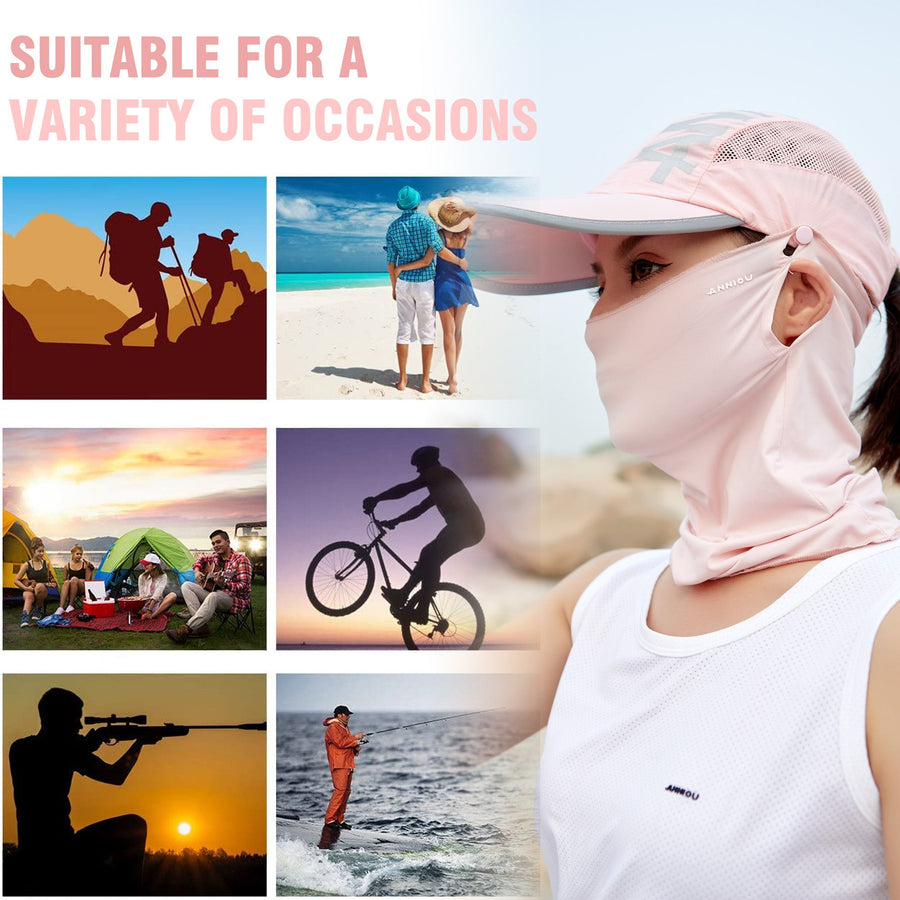 UPF50+ UV Protection Baseball Cap and Neck Gaiter - Sidiou Group
