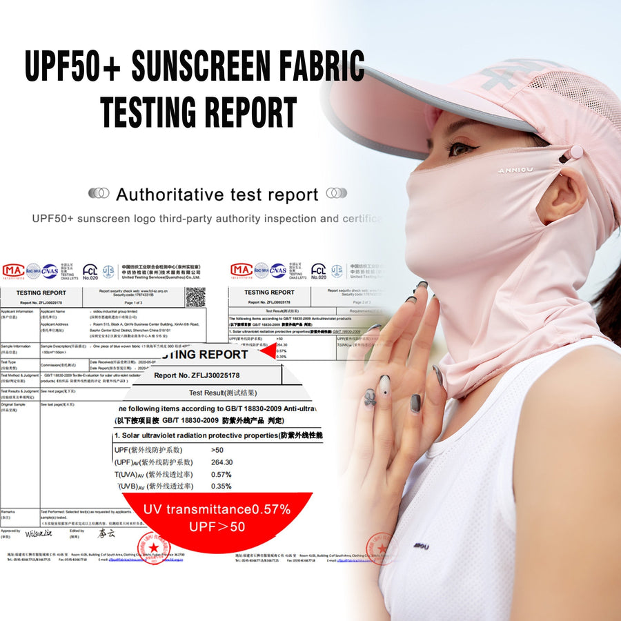 UPF50+ UV Protection Baseball Cap and Neck Gaiter - Sidiou Group