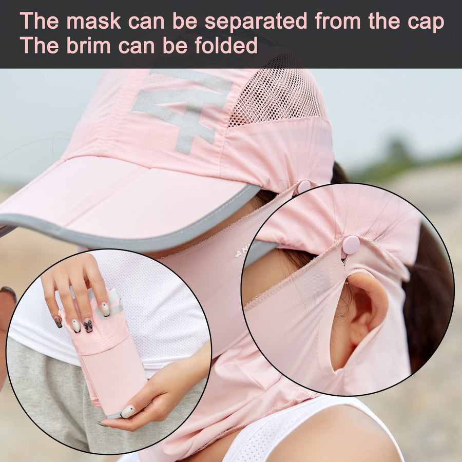 UPF50+ UV Protection Baseball Cap and Neck Gaiter - Sidiou Group
