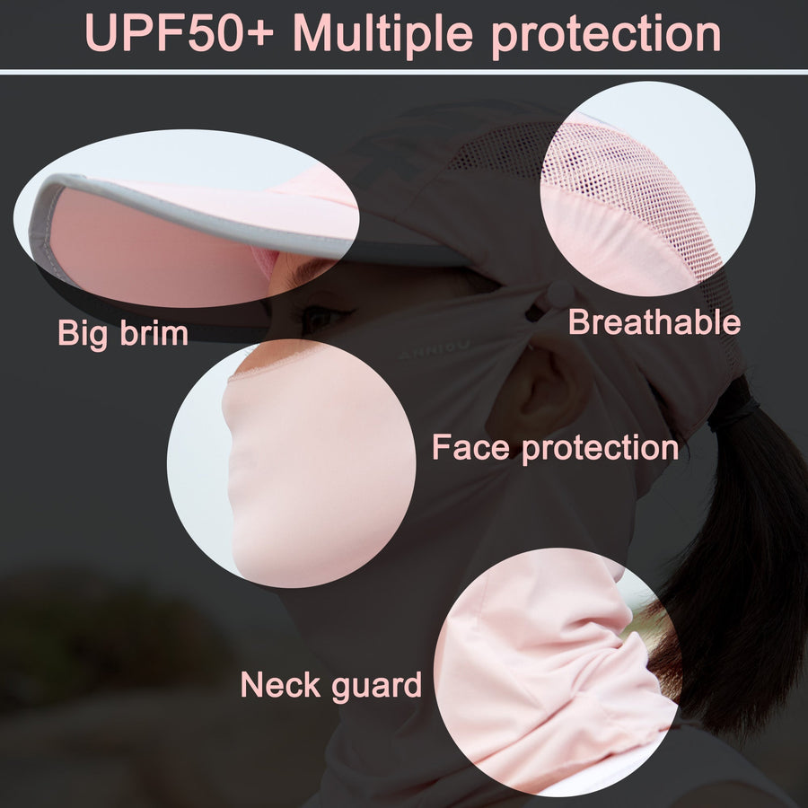 UPF50+ UV Protection Baseball Cap and Neck Gaiter - Sidiou Group