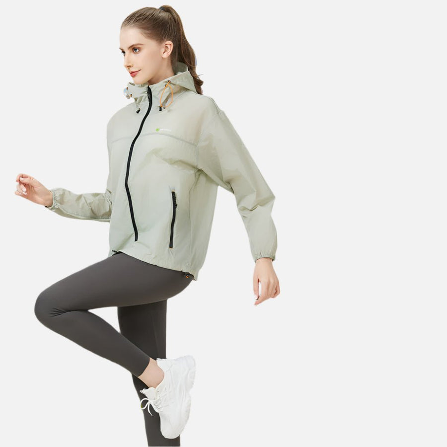 UPF50+ UV Protection Hooded Windbreaker - Sidiou Group
