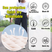 UPF50+ UV Protection Wide Leg Cropped Trousers - Sidiou Group