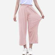 UPF50+ UV Protection Wide Leg Cropped Trousers - Sidiou Group