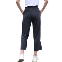 UPF50+ UV Protection Wide Leg Cropped Trousers - Sidiou Group