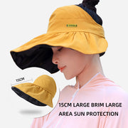 UPF50+ UV Vinyl Sun Protection Top Hat - Sidiou Group
