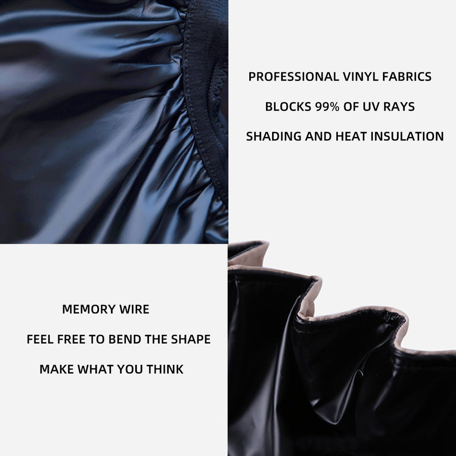 UPF50+ UV Vinyl Sun Protection Top Hat - Sidiou Group