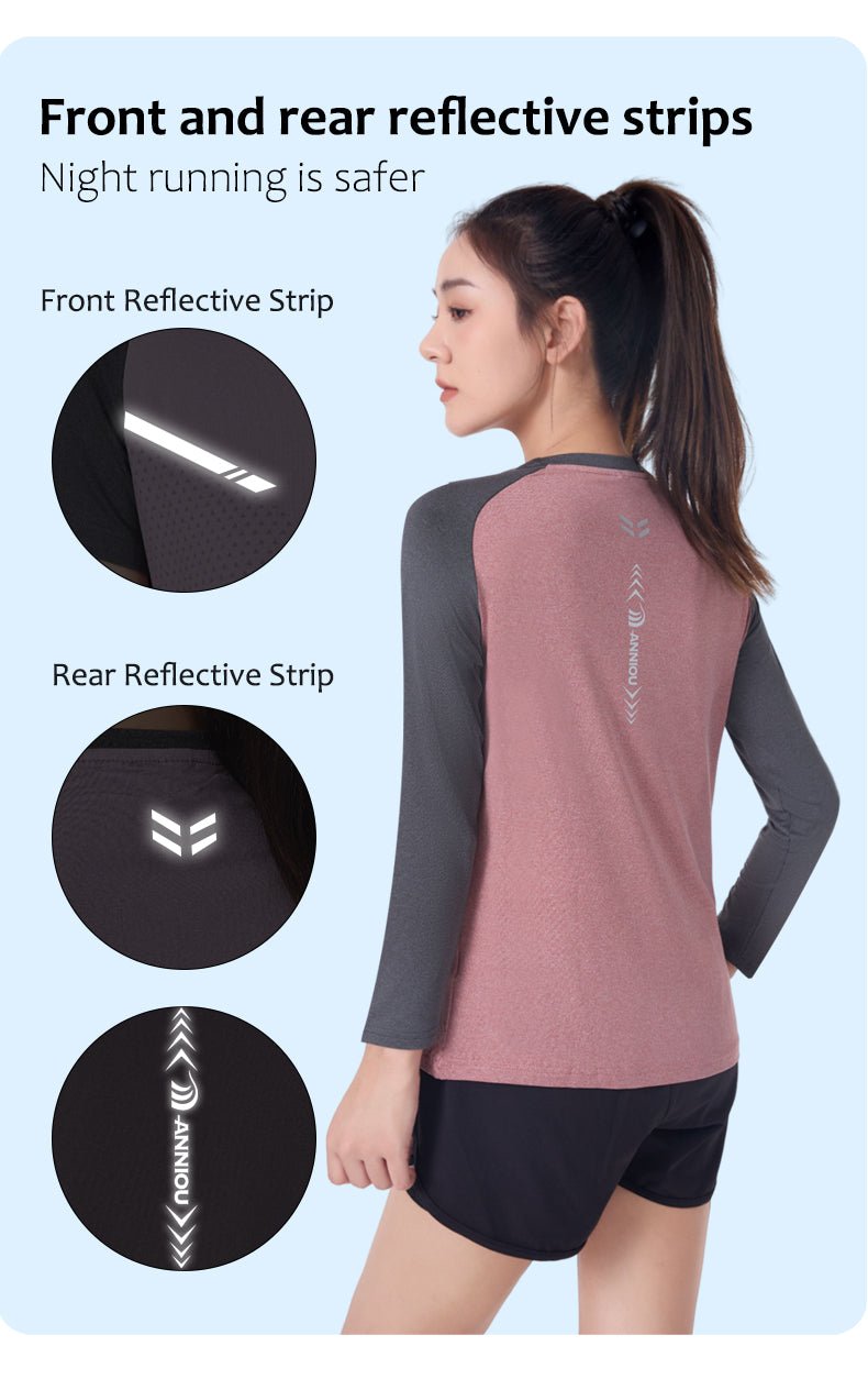 UV Protection Long Sleeve Sports T-shirt - Sidiou Group