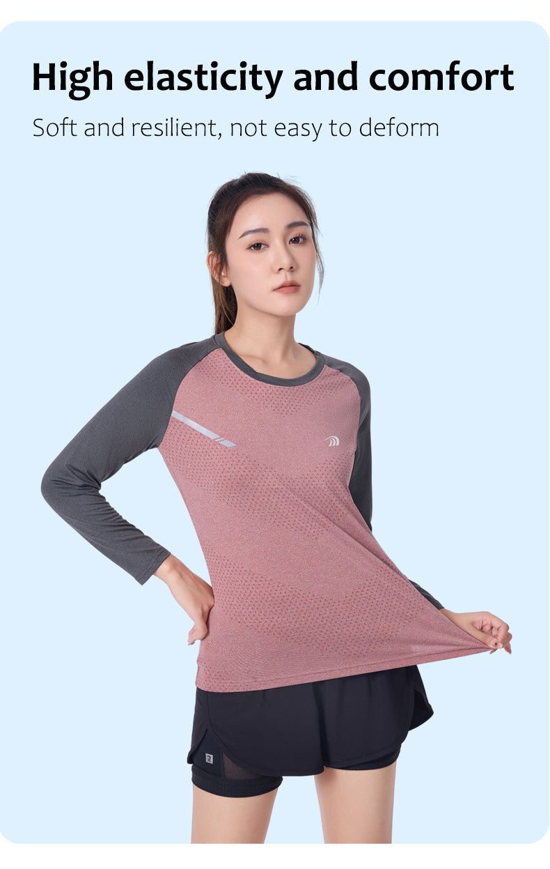 UV Protection Long Sleeve Sports T-shirt - Sidiou Group