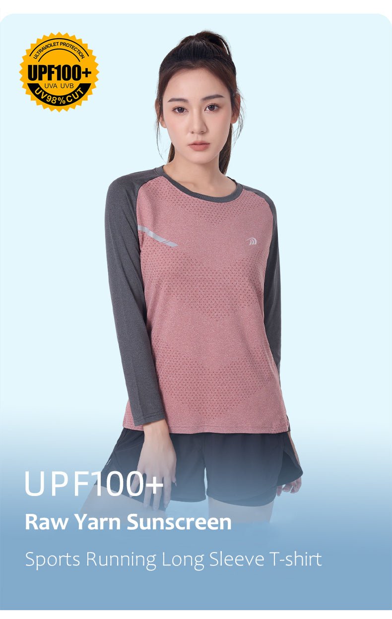 UV Protection Long Sleeve Sports T-shirt - Sidiou Group