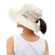 UV Protection Wide Brim Sun Bucket Hat - Sidiou Group