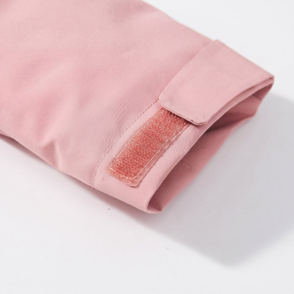 velcro cuff #pink Heated Softshell Jacket