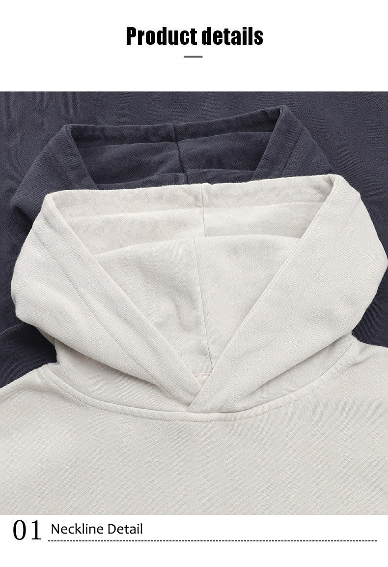Washed Hooded Sweatshirts - Sidiou Group