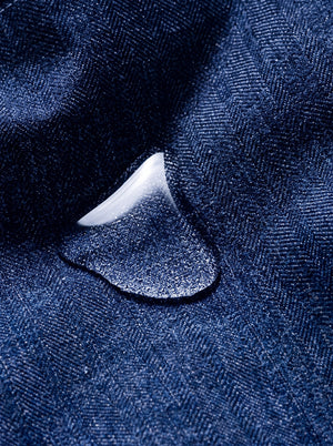 waterproof #denimblue Womens Denim Ski Bib Pants