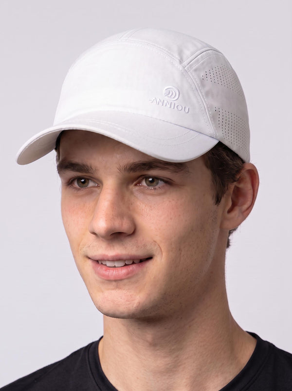 #white UPF50+ Foldable Baseball Cap