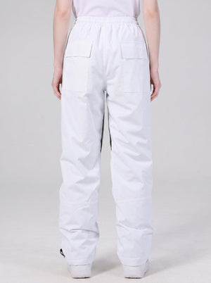 #white back of women ski trousers