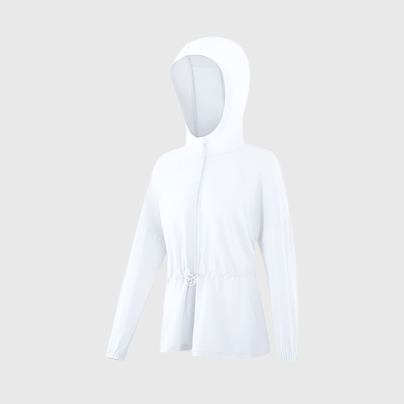 white upf40+ sun protection Jacket