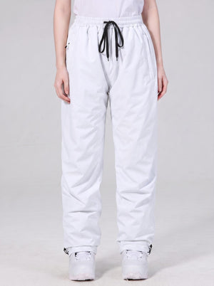 #white women ski trousers