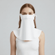 white Face Cover UPF 100