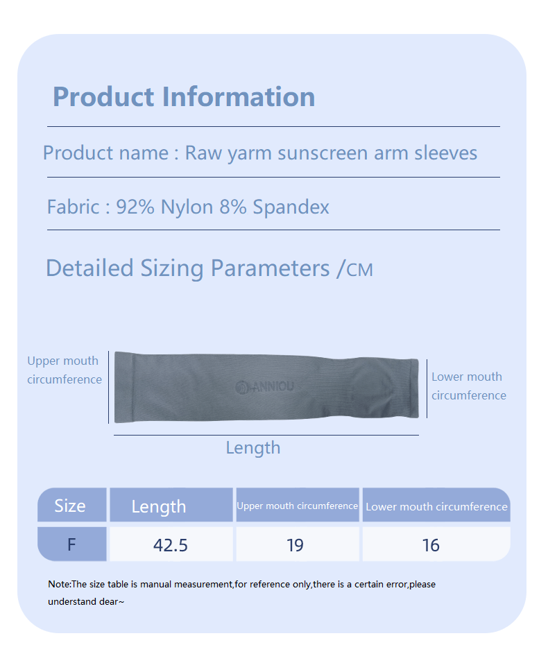 Wholesale Antibacterial Uv Knitted Arm Sleeves - Sidiou Group
