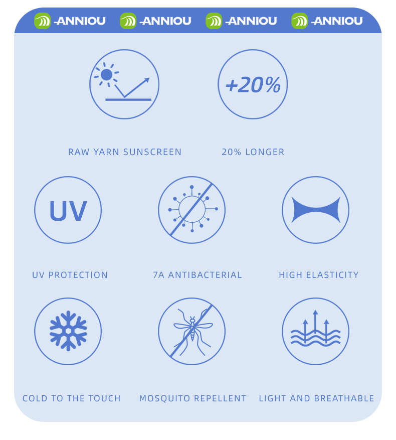 Wholesale Antibacterial Uv Knitted Arm Sleeves - Sidiou Group
